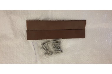 Карпати мопед накладка пряма гнута з заклепками